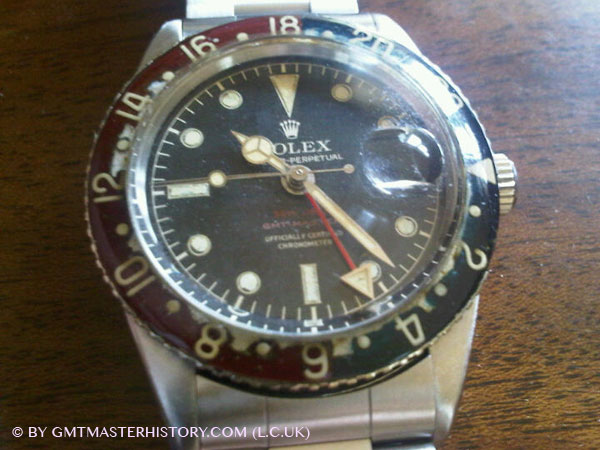 rolex gmt master ref 6542